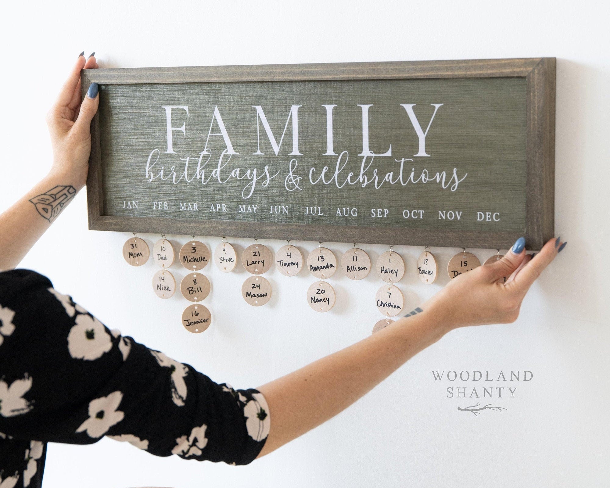 Family Birthday Board