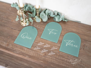 Arched Table Numbers