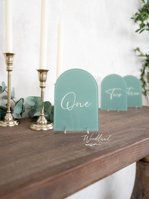 Arched Table Numbers