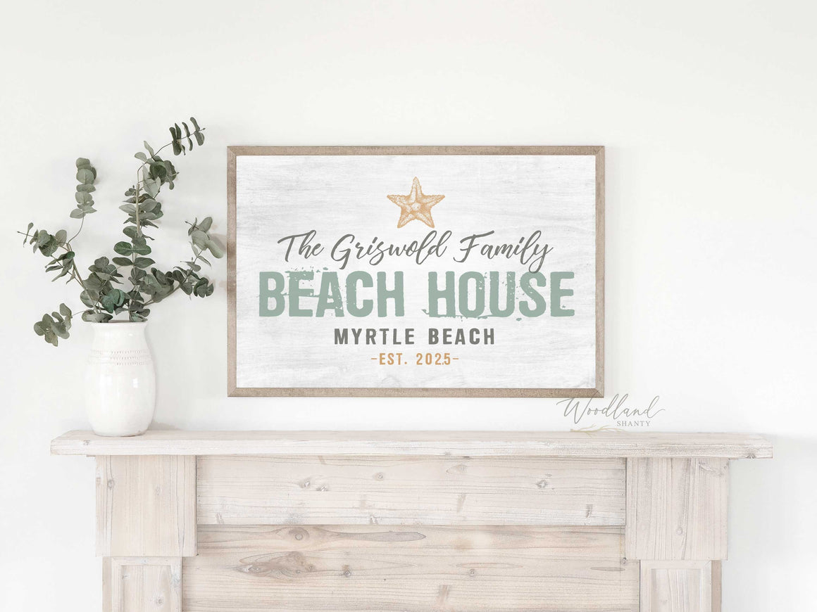 Beach House Signs