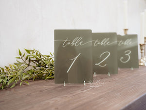 Elegant Table Numbers, Wedding Table Numbers, Wedding Table Decor, Table Numbers, Classic Rustic Wedding Decor