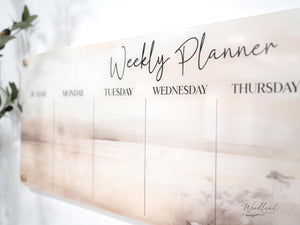 Acrylic Weekly Wall Planner Calendar