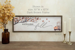 Welcome Fall Branch Sign