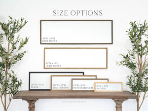 Framed Pumpkins in a Row Sign, Neutral Fall Decor Sign, Modern Transitional Fall Wall Art Decor