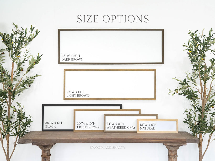 Framed Pumpkins in a Row Sign, Neutral Fall Decor Sign, Modern Transitional Fall Wall Art Decor