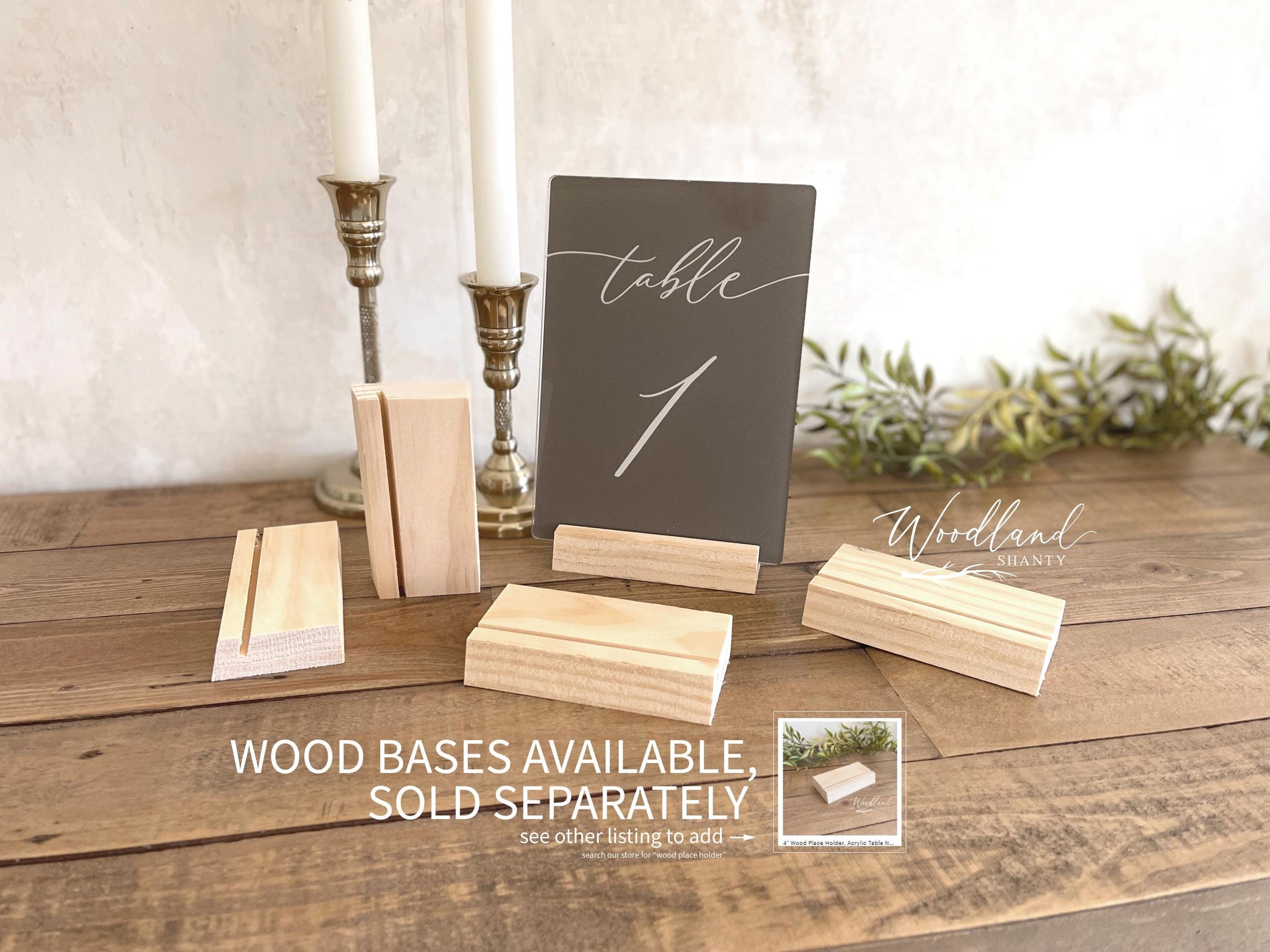 Brushed Table Numbers Acrylic Table Numbers, Wedding Table Numbers, Brushed Wedding Table ...