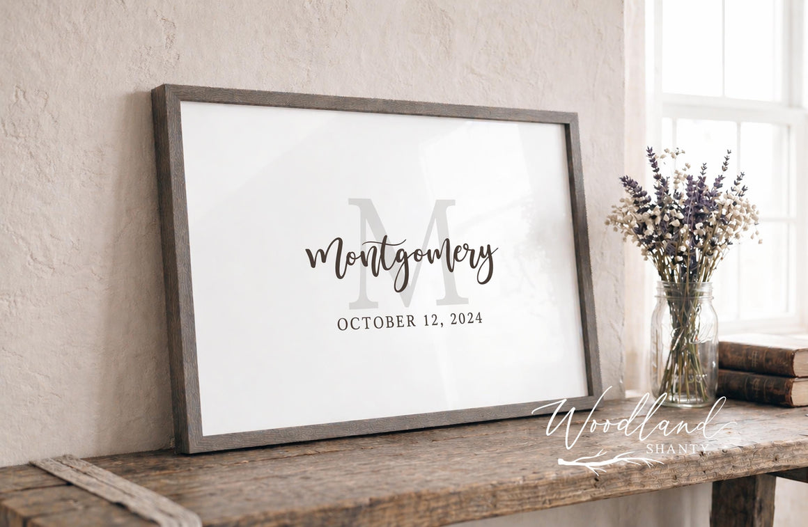 Personalized Wedding Guest Book Sign, Wedding Guest Book Alternative, Custom Wedding Guest Book