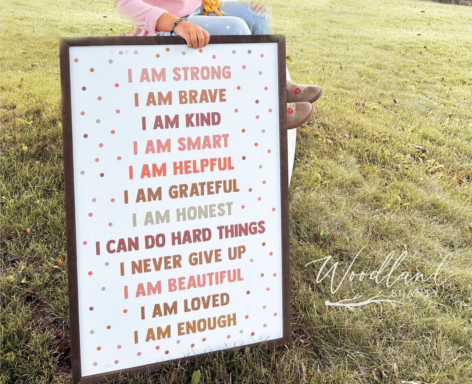 Affirmations Wall Art