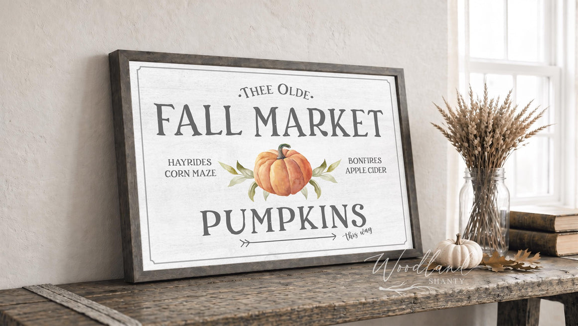 Fall Market Sign