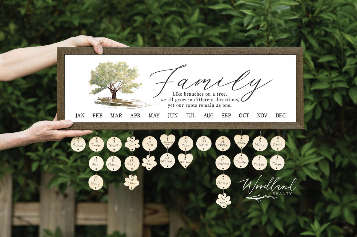 Family Birthday Board