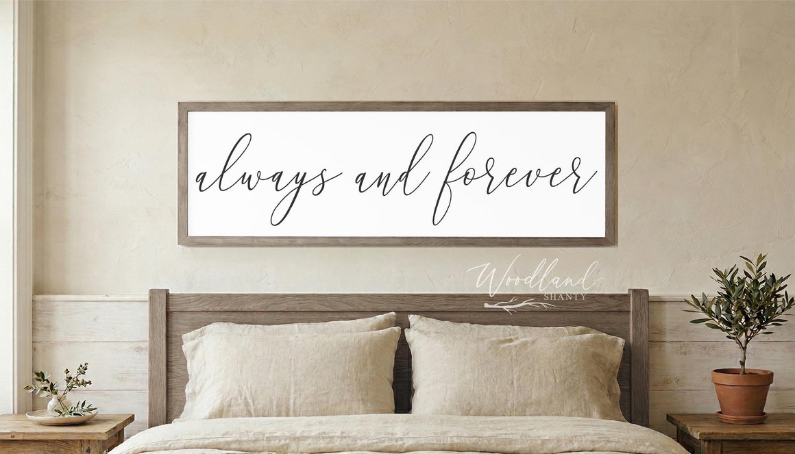 Always and Forever Sign