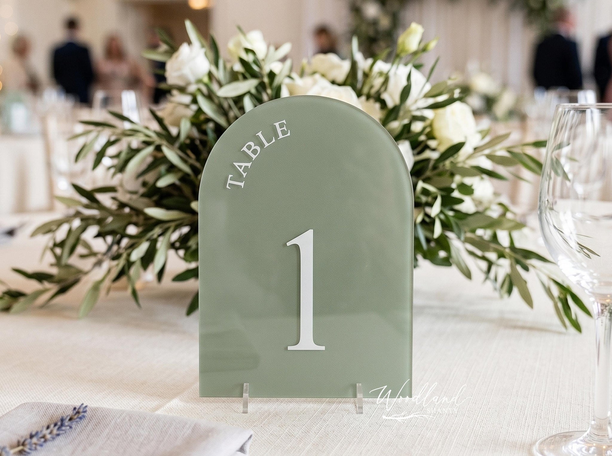 Arched Table Numbers