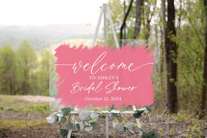 Welcome Bridal Shower Sign
