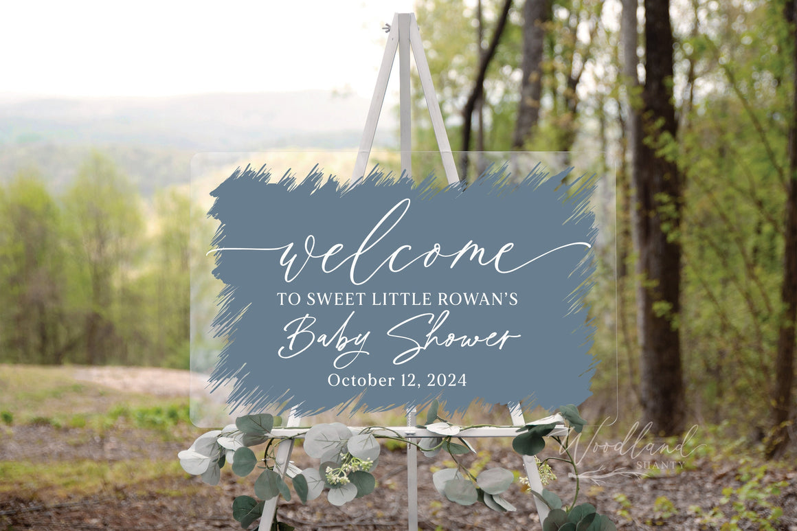 Welcome Baby Shower Sign