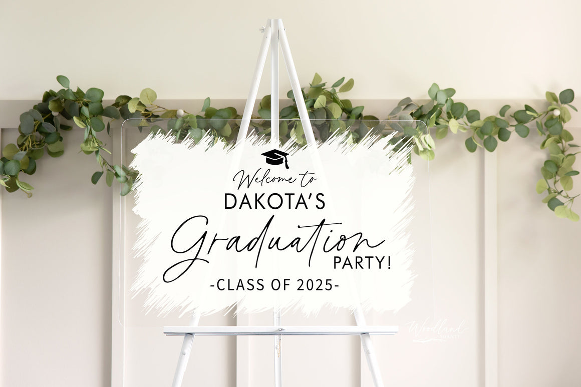 Welcome Graduation Party Sign